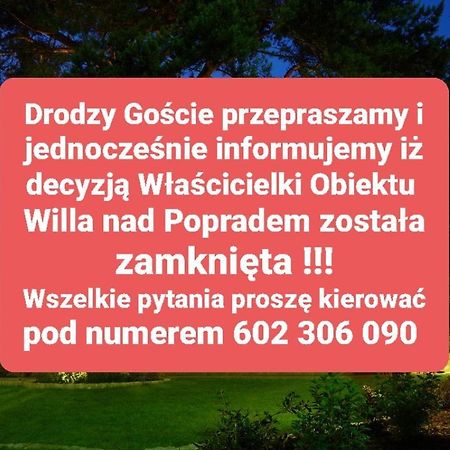 Willa Nad Popradem Piwniczna-Zdroj Exterior photo