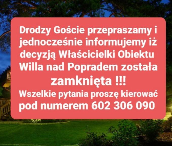 Willa Nad Popradem Piwniczna-Zdroj Exterior photo